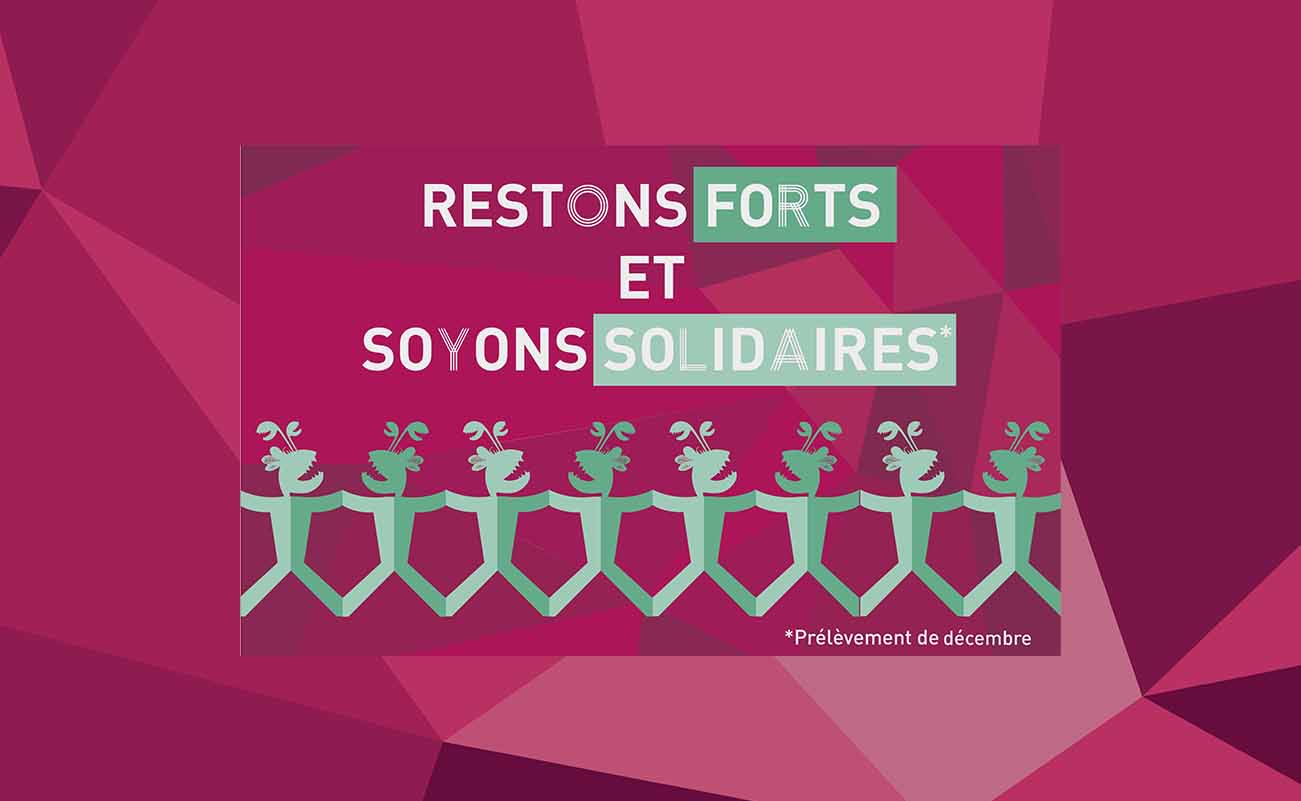 Restons forts et soyons solidaires > point prélèvement